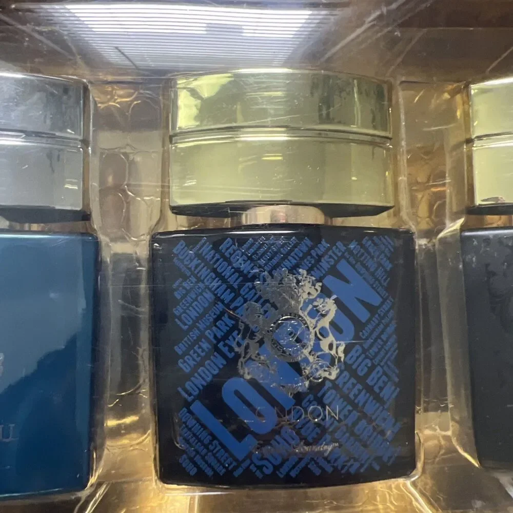 English Laundry Cologne Gift Set EDP Spray 4x20ml Oxford Crown London Cambridge
